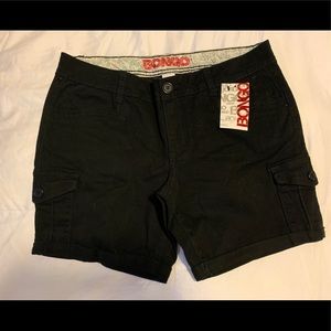 Black Bongo shorts, Size 11. New!
